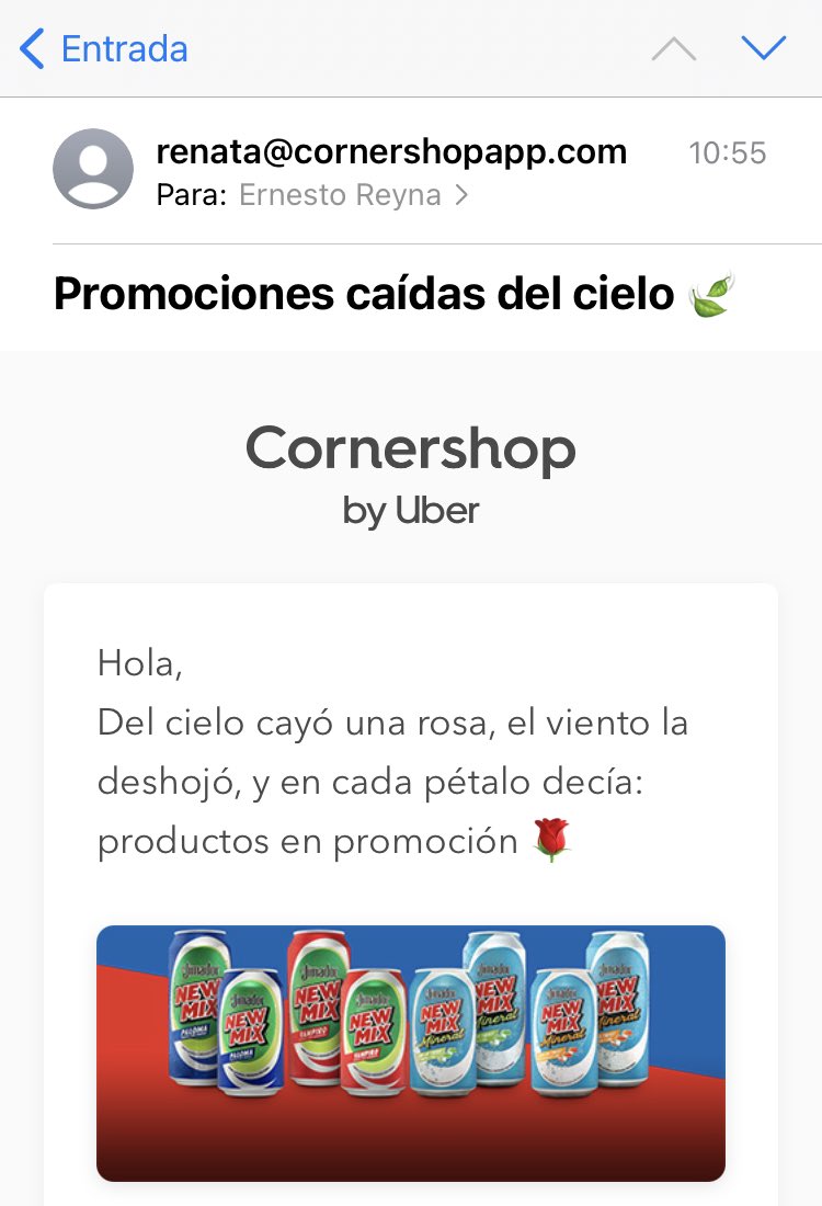 nenoreyna's tweet photo. No Renata (de Cornershop) ya no estoy disponible, mi corazón pertenece a @RappiMexico https://t.co/JFFemOd8hY