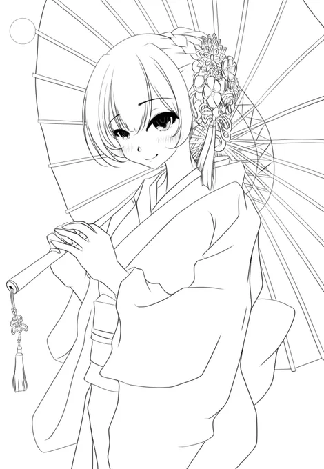 番傘の作画コストエッグい 