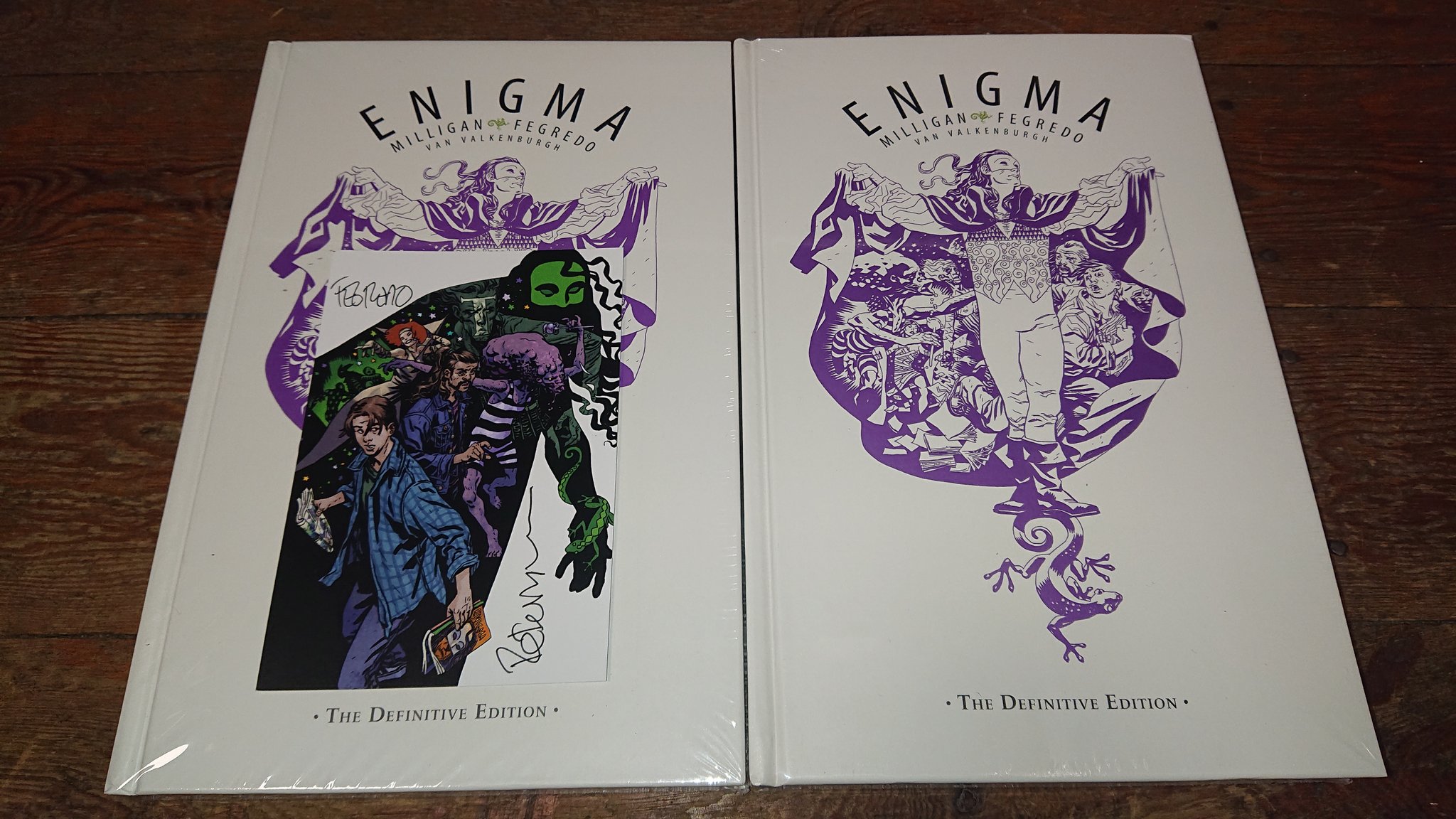 Enigma: The Definitive Edition by Milligan, Peter