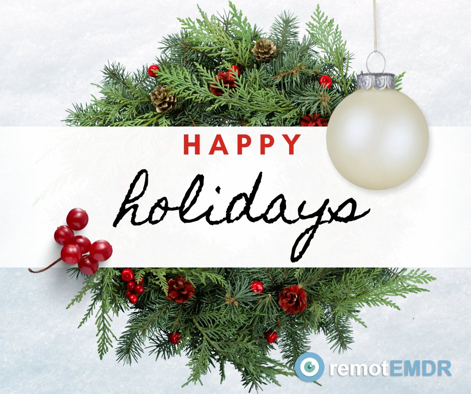 remotEMDR's tweet photo. Happy Holidays and a peaceful new year from all of us at remotEMDR! https://t.co/8qs8TVxcJ4