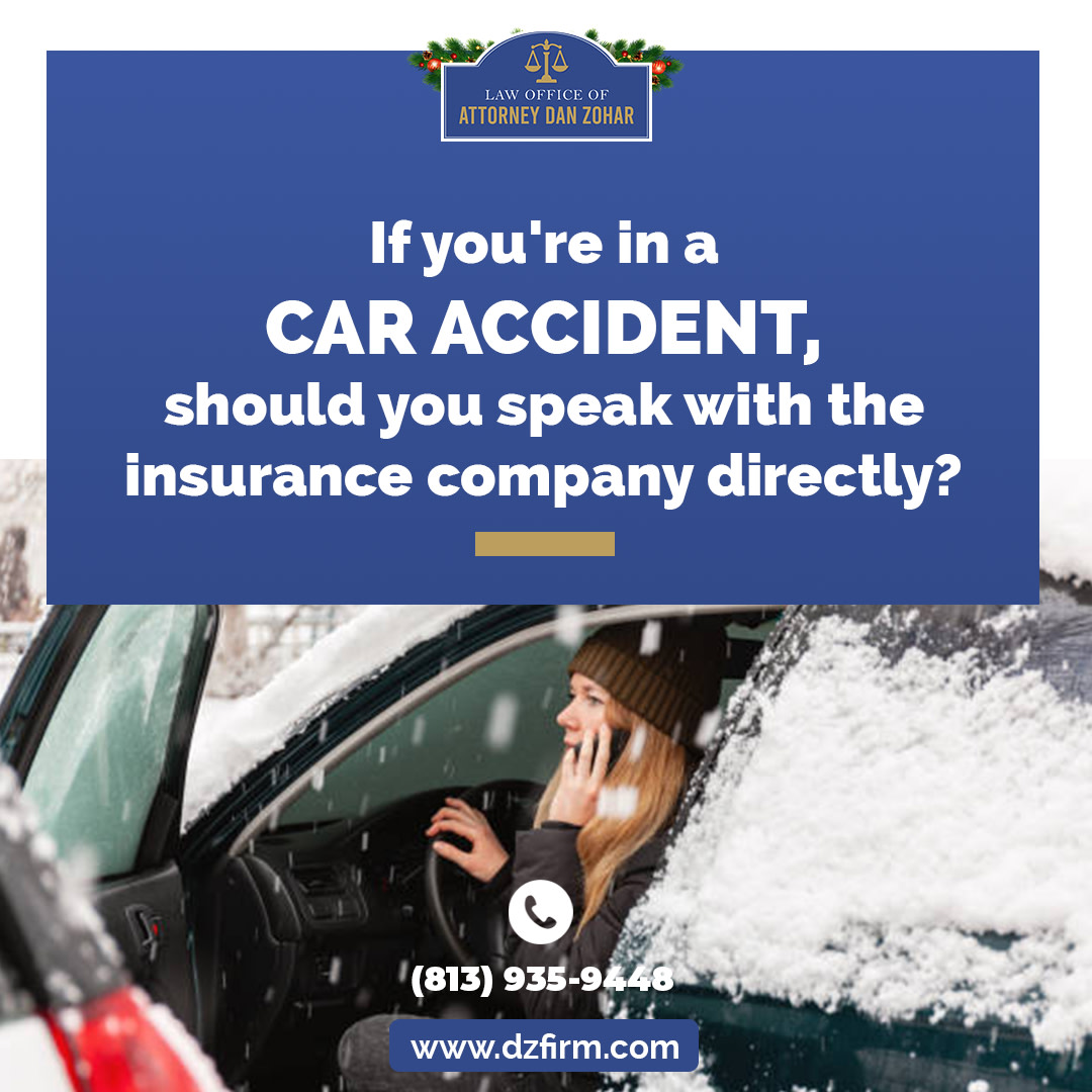 When you are involved in an automobile accident, it is vital that you do not speak with the insurance company directly. 

Therefore, the insurance adjusters are going to do everything in their power to get you to make statements that would not be to your benefit.