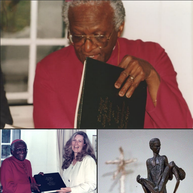 BoardWryter's tweet photo. Trish has posted https://t.co/QxltA0Uz7f about our encounters in South Africa and @smitf_london. #desmondtutu was much more than a man of words, but his question to Christians who separate faith from politics about which Bible they were reading were brilliant words. #heartedge https://t.co/RhGp0kDRSe