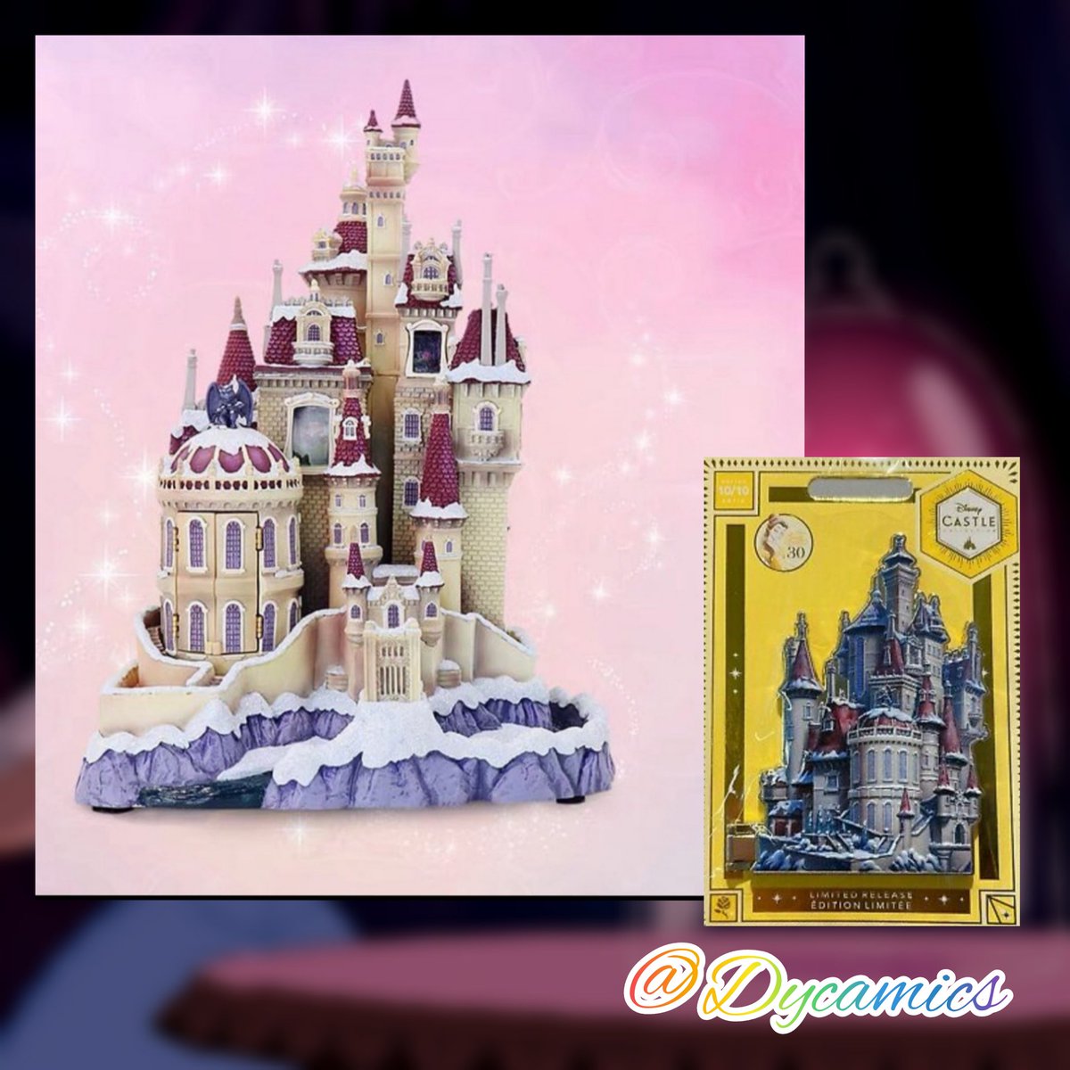 dycamics's tweet photo. ⬇️https://t.co/PzEs8fJMUK

#disneycastle #thebeautyandthebeast #disneycollection #Dycamics #disneycastlecollection https://t.co/Vu1xeQCs6O
