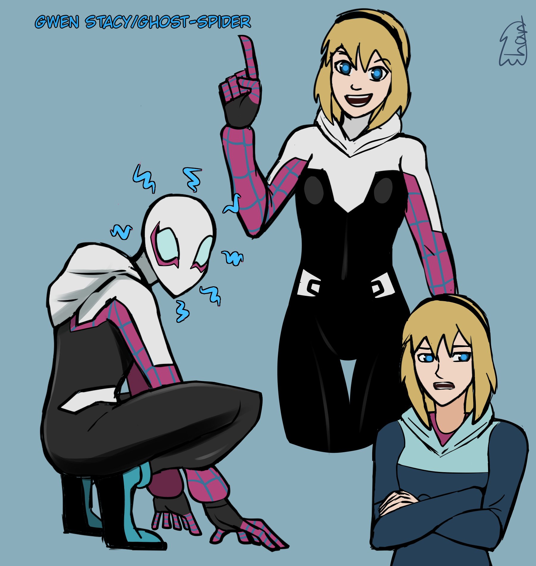 Shan4rt (Comms Closed) on X: Ghost-Spider/Spider-Gwen