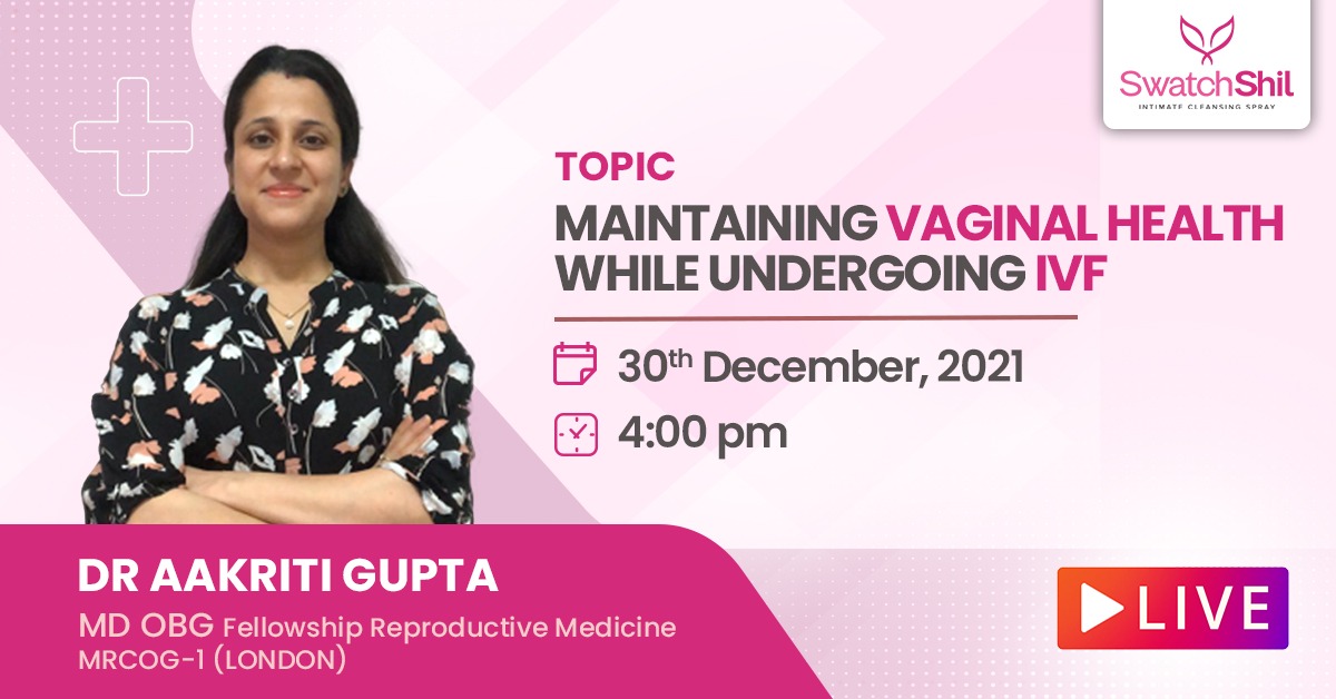 swatchshil's tweet photo. Using a lot of medication during IVF may trigger vaginal infections. Here is an interesting session that helps to understand how to maintain intimate hygiene during an #IVF cycle by Dr. Aakriti Gupta, live on our Instagram channel this 30th of Dec 2021, 4 pm onwards!
#LiveSession https://t.co/3ZZtliQ6bP