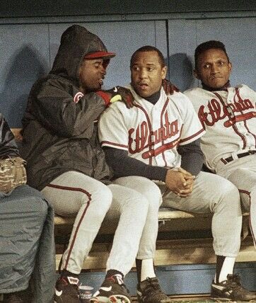 BaseballHistoryNut on X: Deion Sanders , Terry Pendleton and Otis Nixon   / X