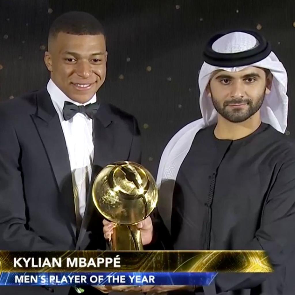 رسميًا .. كيليان مبابي أفضل لاعب في العالم من جلوب سوكر.