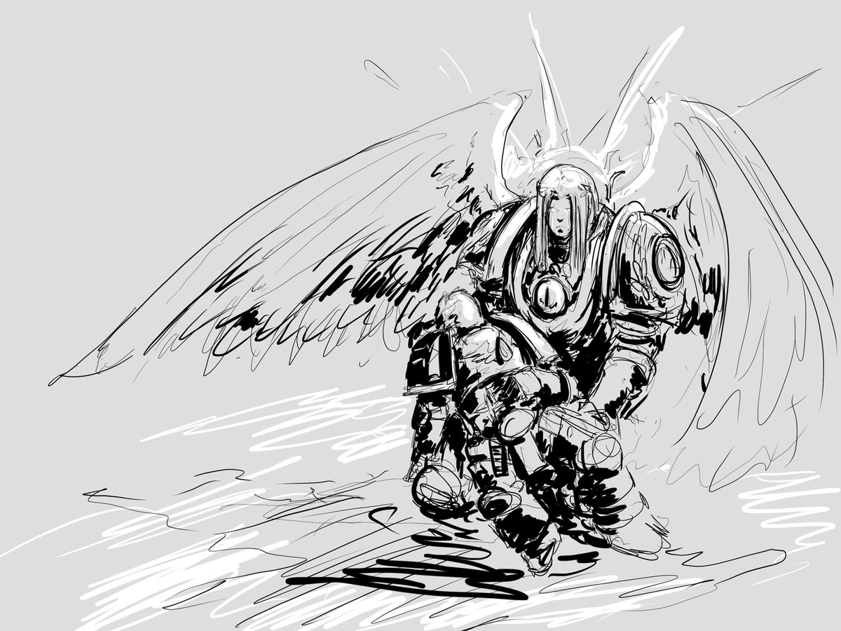 WIP art for a friend 