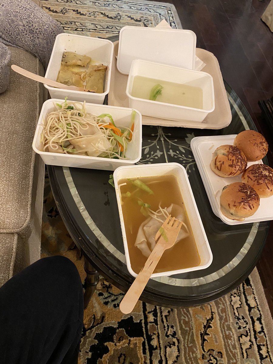 parvezfast's tweet photo. Quarantine food served at Leela Palace Chennai. Wooden forks  for soups !! A complete farce is going on for negatively tested guests from UK.
@ukinchennai @TheLeelaHotels @BritishEmbassy @TeslaFormula @TemplatesNext @aliya_parvez @karimprince @BAFTA @NewYorker https://t.co/SJ5Hf5P2Hj