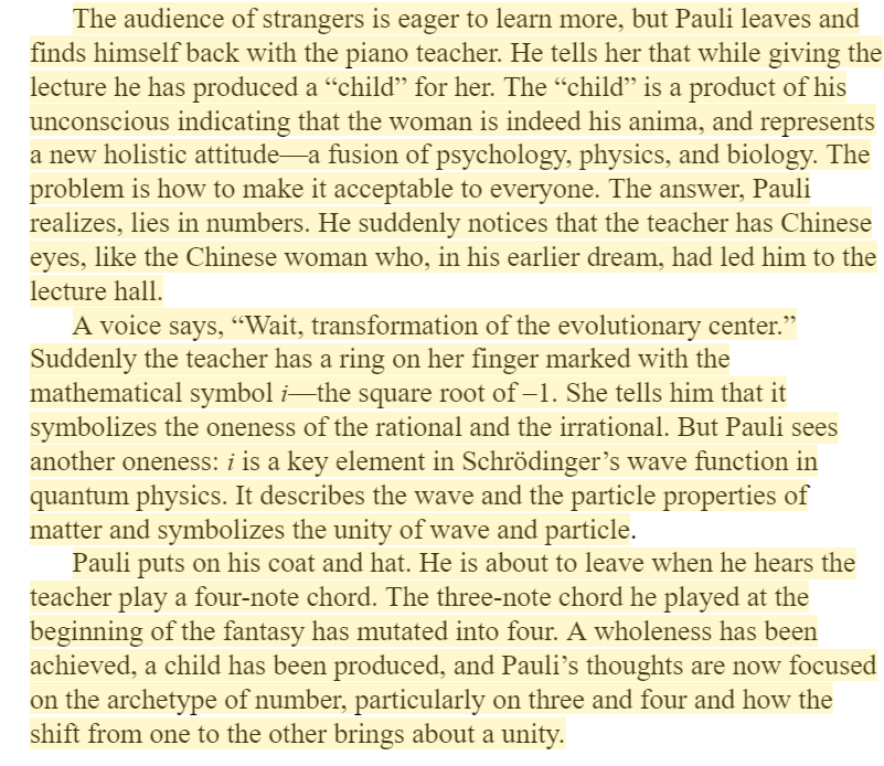SophiaCycles's tweet photo. Wolfgang Pauli's dreams were 🤯  His ideas are certainly worth reading about.  The description of this dream appears in "137: Jung, Pauli, &amp; the Pursuit of a Scientific Obsession", Arthur Miller. https://t.co/le637O2rjr