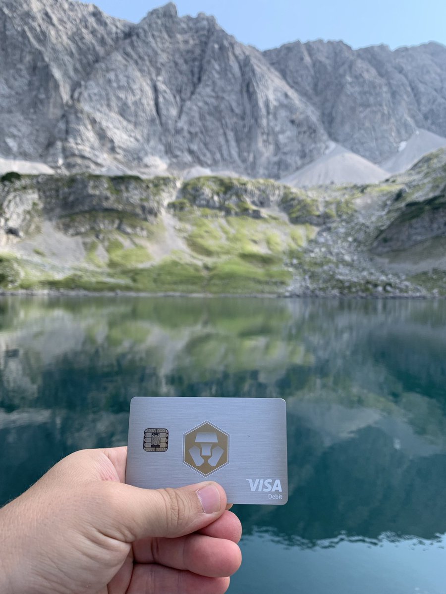 2022 = Year of Crypto 
Year of Crypto = $CRO
$CRO = In every wallet 

$25 Sign up Bonus if you stake your $CRO for a cool Metal <a href="/cryptocom/">Crypto.com</a> Visa Debit Card 💳 

No financial advice

Fiat < Crypto < BYOB*

*be your own bank 

crypto.com/app/jn9uswy4rr

#CRO #FFTB #Crypto #Investing