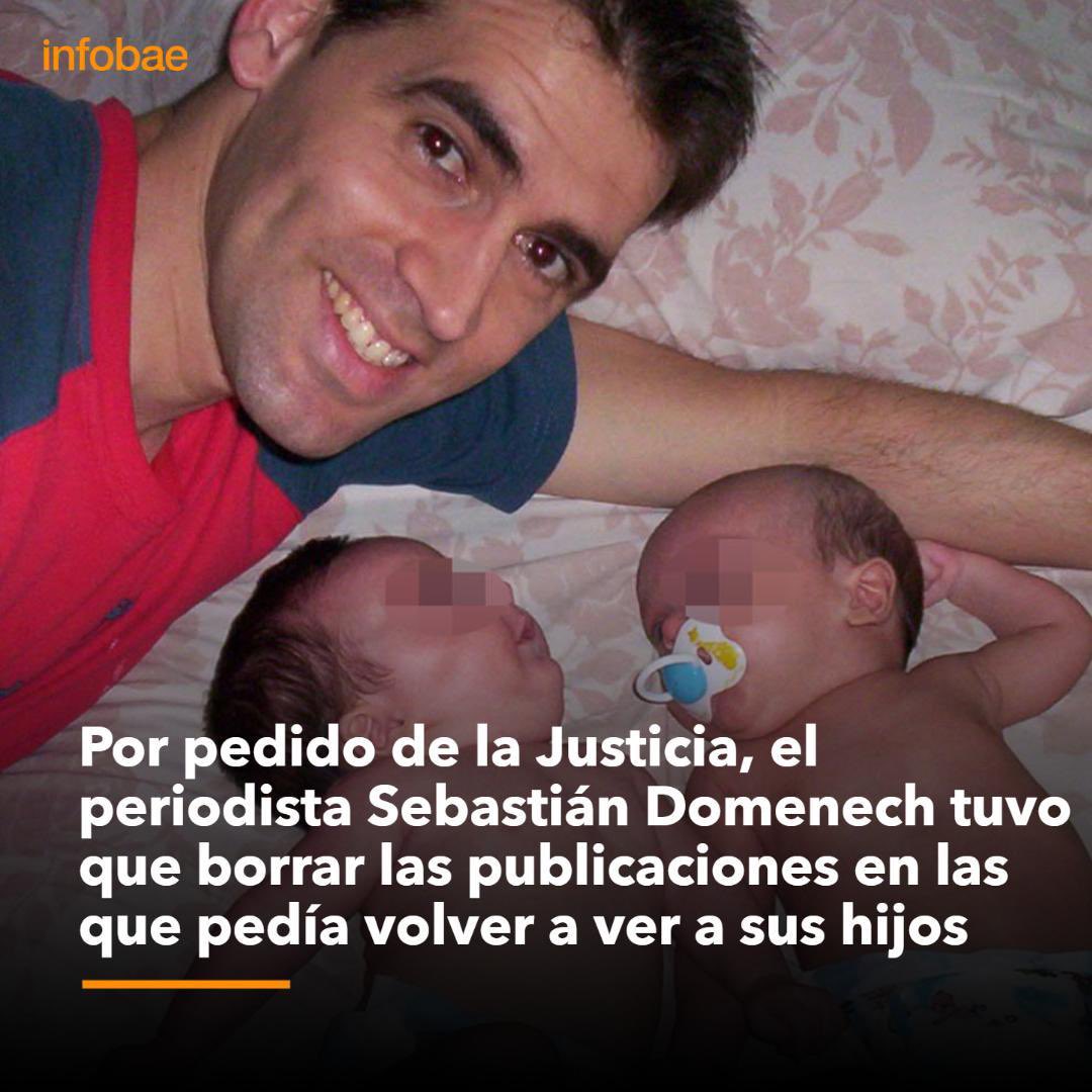 Como a él no lo dejan nosotros pedimos que #SebastianDomenech pueda ver a sus hijos.