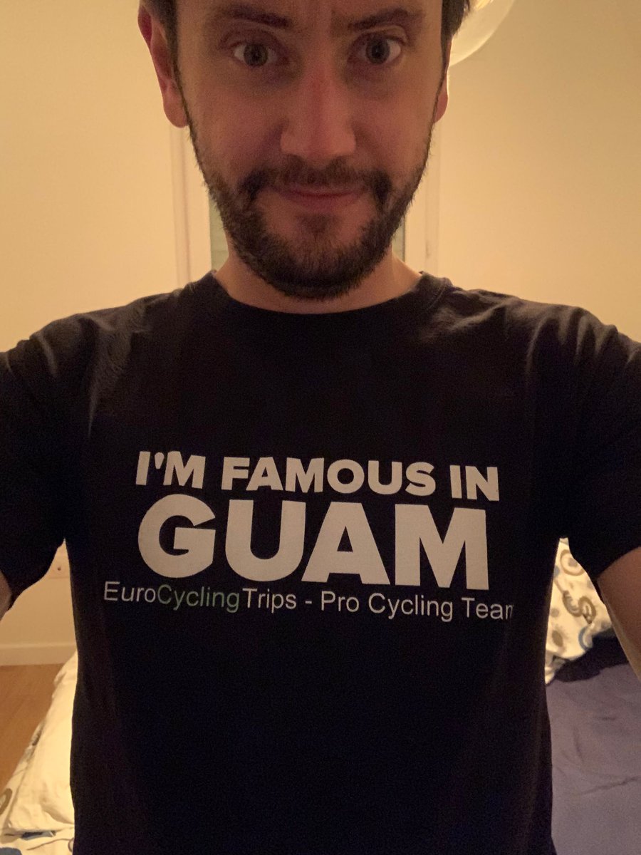 ECTproCYCLING's tweet image. By popular demand, our "I'M FAMOUS IN GUAM" T-shirts are now available for purchase! 

By popular demand, our "FAMOUS IN GUAM" T-shirts are now available for purchase! :) 

redbubble.com/i/t-shirt/I-m-…