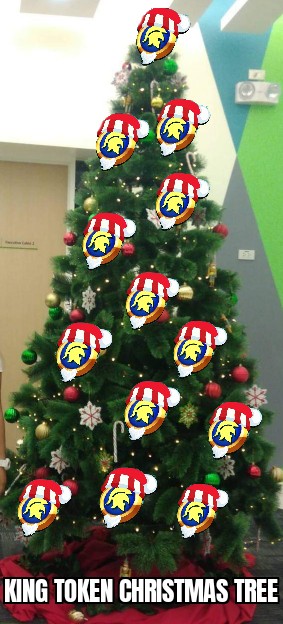 nomynomy01's tweet photo. @KingdomXGame 
#KingdomXmas
@LuckyEyaRiego
@Pen2x1 @yuqigives
King Token as Christmas Tree Decor https://t.co/rJNPIVYa8w