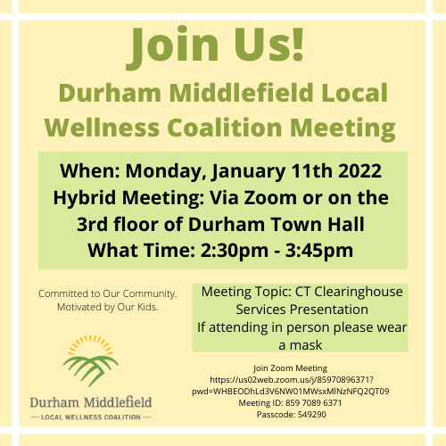 DMLWC's tweet photo. Join us next Monday January 11th at 2:30pm virtually or in person on the third floor of the Durham Town Hall for a coalition meeting! Follow the link below to join the zoom meeting https://t.co/sDWscYPqnU

Meeting ID: 859 7089 6371 Passcode: 549290

#dmlwc #dmyfs https://t.co/r7xBIgECYk