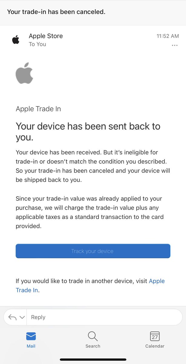 vin_top_gun's tweet photo. #apple trade in the biggest scam in history of scams. #apple #appletradein @Apple https://t.co/OKn0hpkeVT