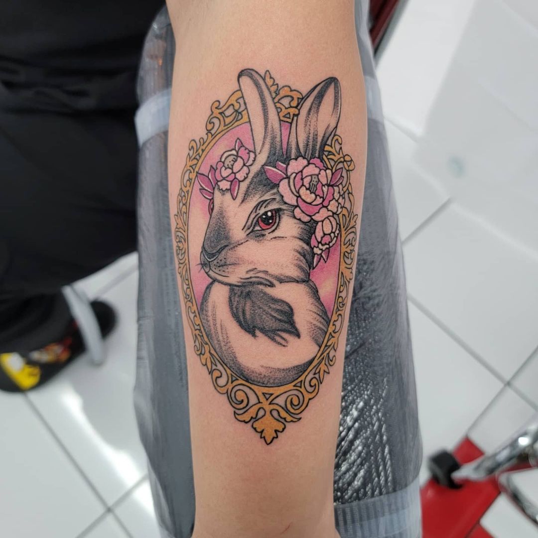 TattooFiesta's tweet photo. Beautiful rabbit
By Wicho

#rabbit #rabbittattoo #colorfulltattoo #blacktattoo #tattoo #inked #inkaddict #tattoos #tattoofiesta #duluth #georgia #duluthtattoo #tattooed #tattoolovers #tattooartists #art #ink #inked #artist #Wicho https://t.co/pN1LtFDOur