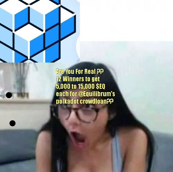 digitaljoseph1's tweet photo. @FearlessWallet @CrustNetwork @kusamanetwork There is an ongoing crowd loan @EquilibriumDeFi where 12 winners will win 5000 to 15,000 $EQ. YOU won't want to miss this. https://t.co/g3vnuVaP9Z