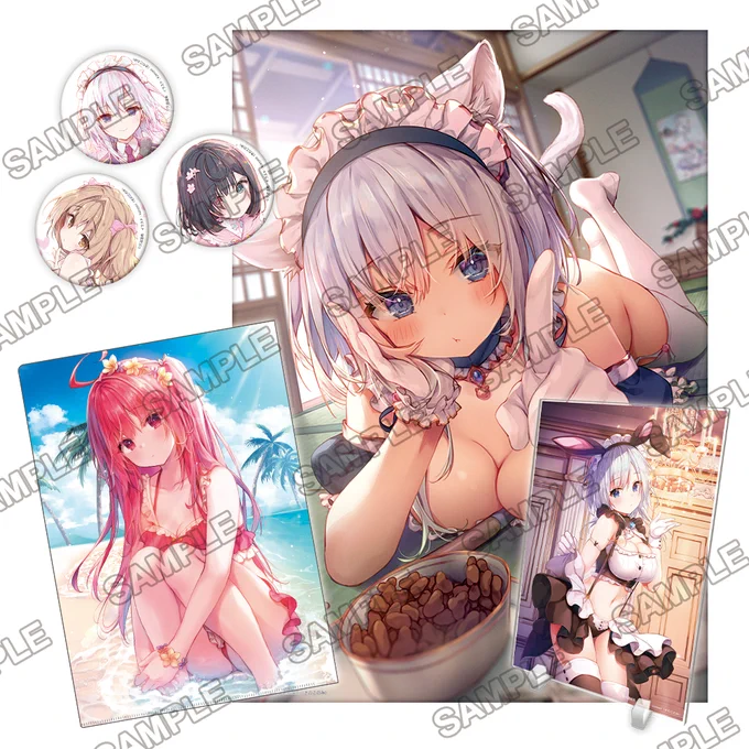 『konomi(きのこのみ)Art Works』発売に向けての限定グッズ情報をまとめました!
予約は1/12迄!ご予約いただけますと幸いです✨

🏠ケツジツ 限定グッズプロジェクト
▼ライアラ
https://t.co/Bylzm8FLCt
▼クロコネ
https://t.co/tUvPafkk1V

🏠カドカワストア グッズセット
https://t.co/Vuo531sXdX 
