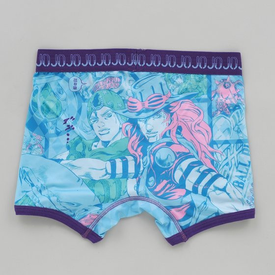 Sorry babe, but the Steel Ball Run boxers stays on during sex