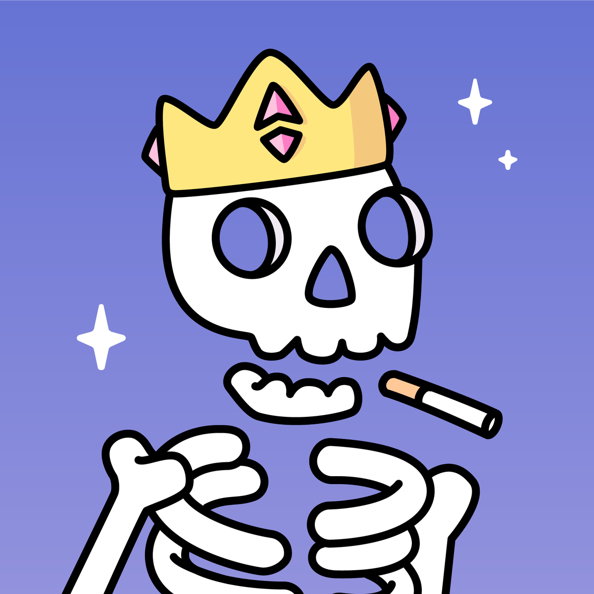 This skelly <a href="/doodles/">doodles</a> just sold for 69 ETH ($284,000). Pay attention to this project!!! 

opensea.io/assets/0x8a90c…