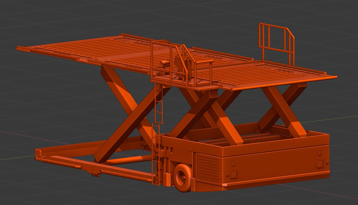 v_v943's tweet photo. ULD Truck commission for one of my clients, hope they're happy with my work I produced! 🔥

#Robox #Modeller https://t.co/BP2GqeWC0n