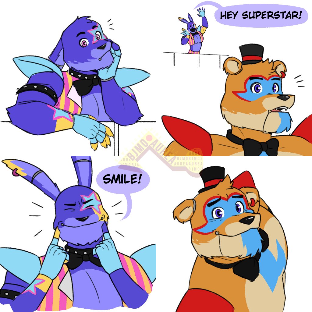 My superstar ♡ [ Glamrock Bonnie ] : r/fivenightsatfreddys