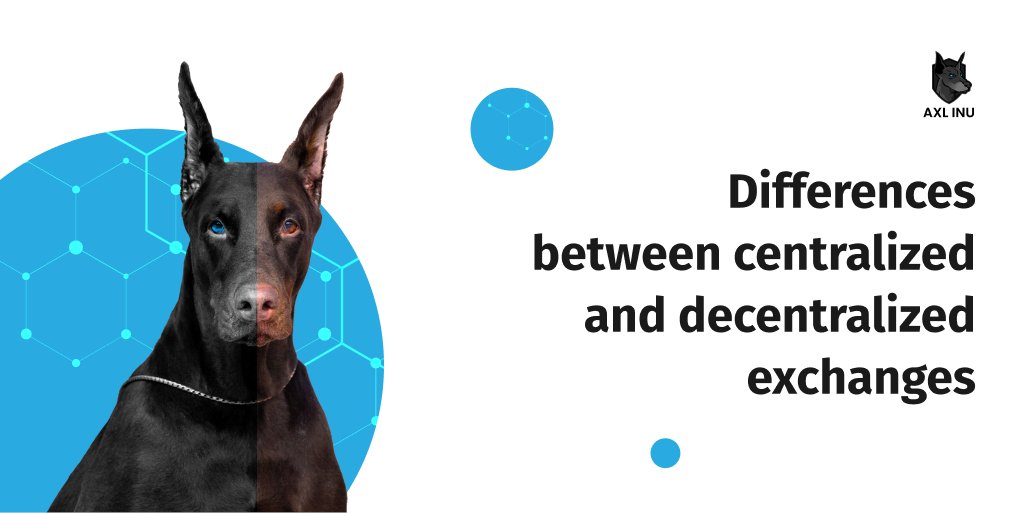 Differences between centralized and decentralized exchanges:
- Control
- User privacy
- Authentication
- Speed
- Security

Read more: bit.ly/33Pjemv
#crypto #blockchain #AXLToken #AXL #cryptocurrency #cryptoinvestment #cryptonews #NFT