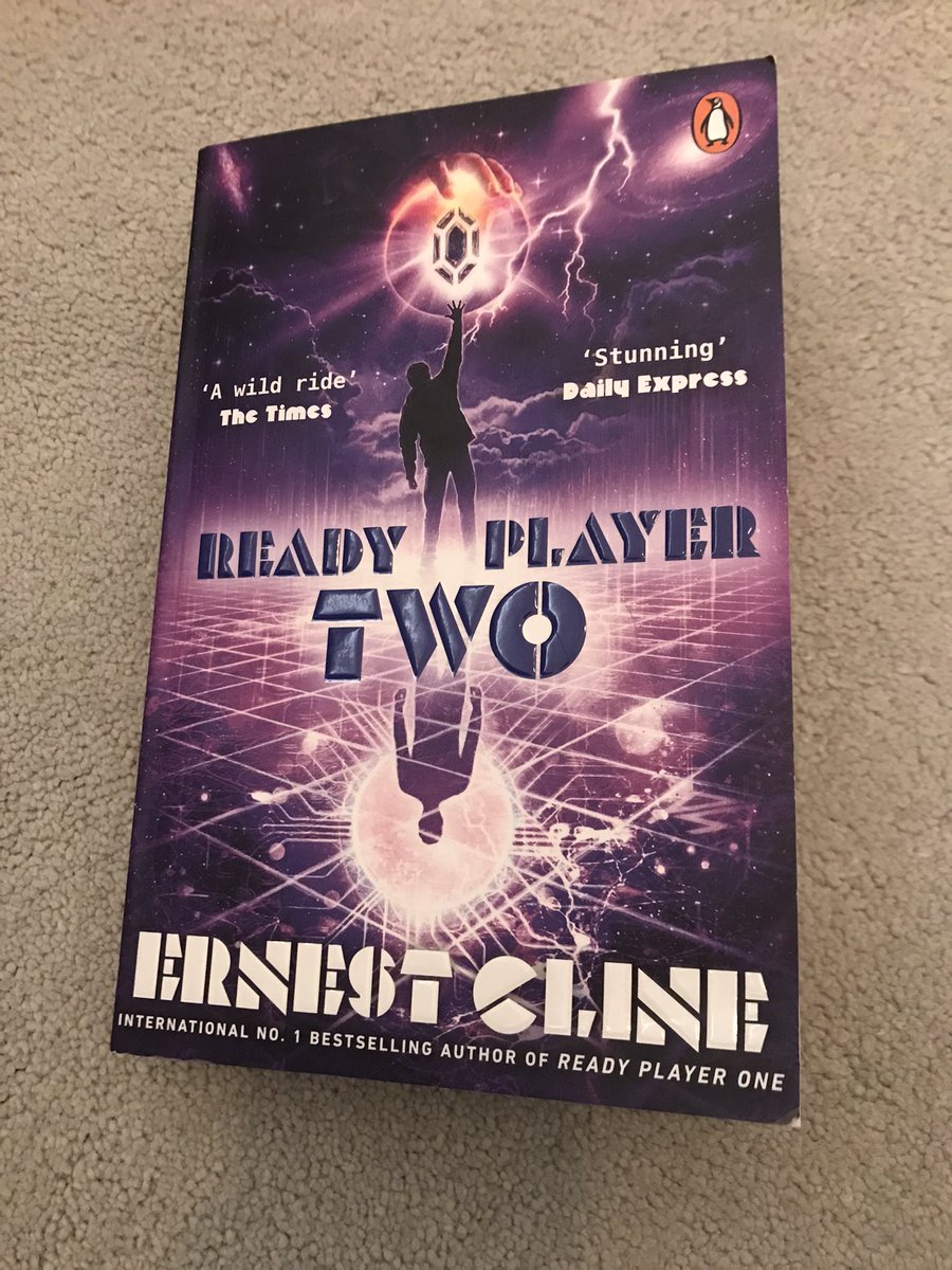 I know no one on here seems to like Cline but I’m very excited to finally start Ready Player Two now. I thoroughly enjoyed the first book https://t.co/QIxz8jXmyk