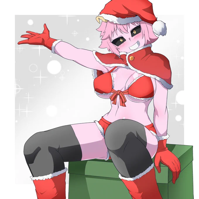 クリスマス…だったので、すけべサンタなアシミナ 