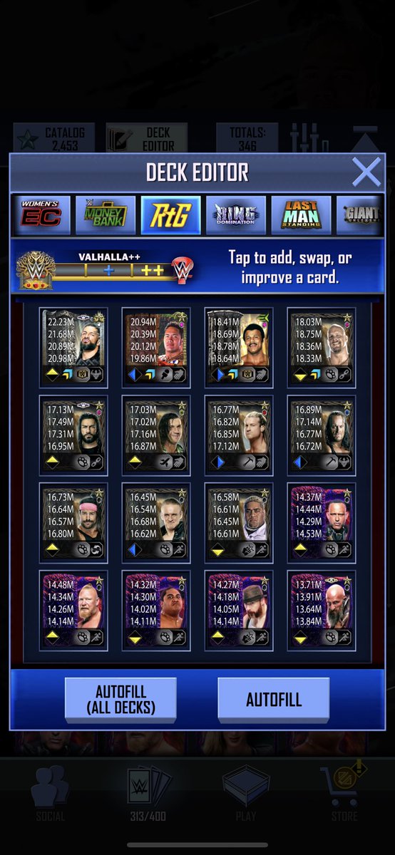 ITzClevv's tweet photo. Selling a SuperCard account Val++ message me for more info #WWESuperCard https://t.co/B6fFqNqpbA