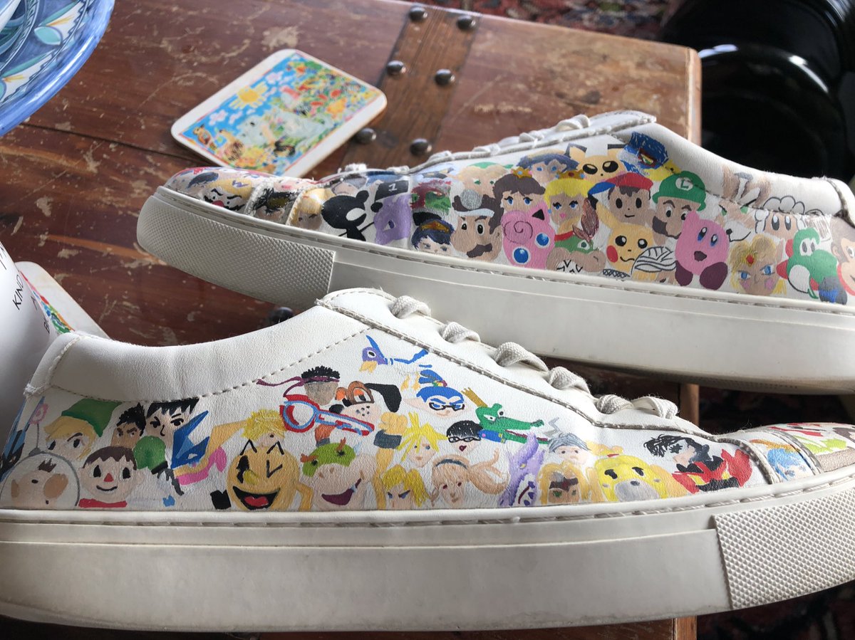 <a href="/alessferriso/">Alessandra Ferriso</a> painted me some shoes for Christmas. I’m so lucky wtf