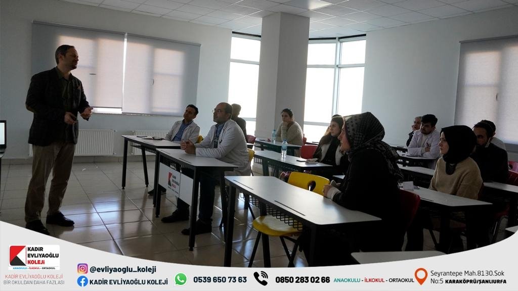 TÜBİTAK 2204 Öğrenci Araştırma Projeleri Bilgilendirme ve Hazırlama semineri verdim. Katkı sağlayan, ilgi gösteren tüm Danışman Hocalarımıza teşekkür ederim.
<a href="/ProfHasanMandal/">Prof. Dr. Hasan Mandal</a> <a href="/UrfaValiligi/">T.C. ŞANLIURFA VALİLİĞİ</a> <a href="/sanliurfammem63/">Şanlıurfa İl Milli Eğitim Müdürlüğü</a> <a href="/Tubitak/">TÜBİTAK</a> <a href="/Evliyaoglukolej/">Kadir Evliyaoglu Koleji</a>