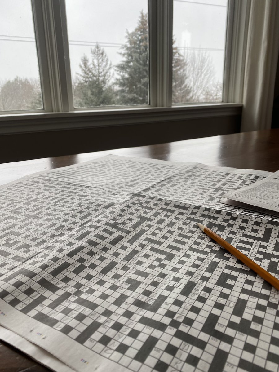 MissEWalsh's tweet photo. Tis’ the season! Just checking, how many phone-a-friends are we allowed per #GlobeCrossword ? https://t.co/I1p91dbHen