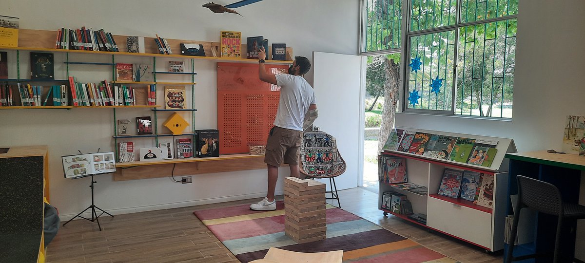 Hoy tuvimos la alegría de conocer la Biblioteca Interactiva Latinoamericana Infantil y Juvenil 😍📚y donar algunos ejemplares de #ChapeKaAlmaBanderita. 😱¡Un lugar precioso! Gracias por la gentil atención de Giselle Arias, mediadora en #BILIJ 
<a href="/f_palabra/">Fundación Palabra</a>