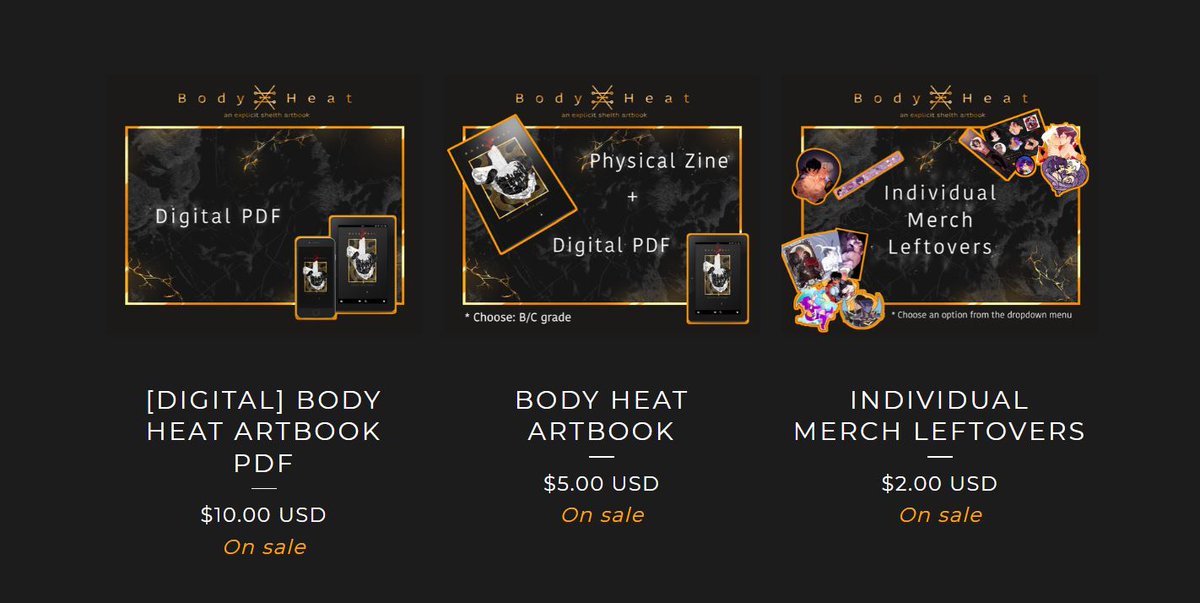 ⚠️Shop Closing Sale! 
EVERYTHING MUST GO!
Reduced prices on all inventory + discounted shipping!
Shop closes February 1st, 2022

🛒bodyheatartbook.bigcartel.com
All proceeds go towards 
@OutRightIntl
 
#sheith
