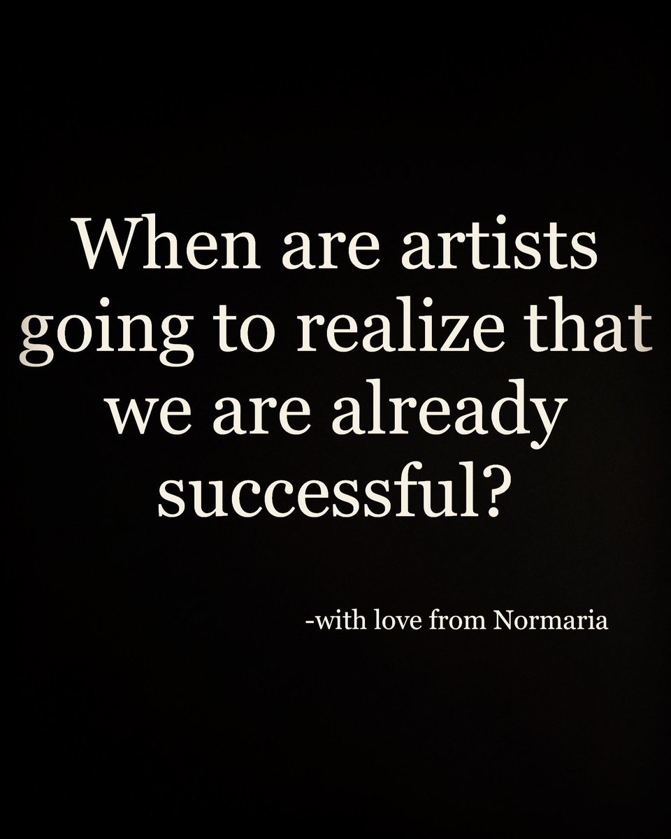 NormariaBand's tweet photo. The journey to releasing your music into the ether is a daunting one.
Doubt. Skepticism. Uneasy. Awkward. All those things.
I’ve let go of all expectations and hope to continue a life of creating with and for you.
End of story. #success #art #artists #motivation #newmusic2022 #IG https://t.co/H6Oadb5pew