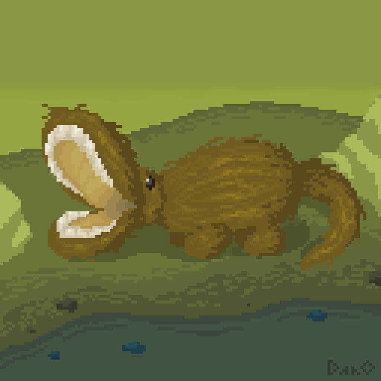 DanoLefourbe's tweet photo. Croconut #pixelart #animal #chimera https://t.co/zkQFsxjbGk