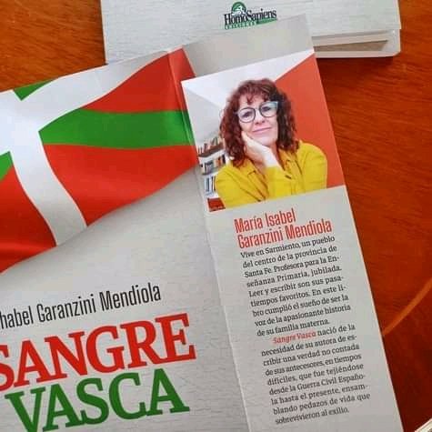 Martes en Nadie es Perfecto hablamos a las 10 y 30 con @chabelgaranzini por su libro Sangre Vasca.