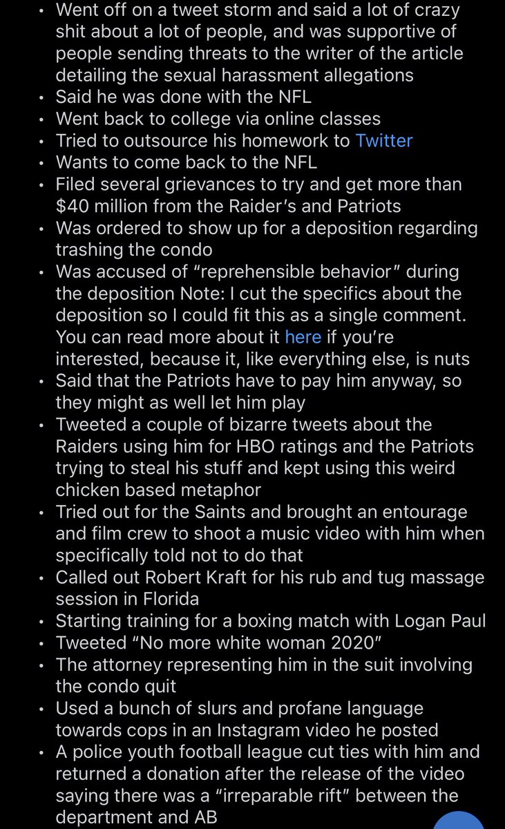 coolLouRawls's tweet photo. @PardonMyTake Truly disgusting what the fake news media has done to AB. @BarstoolBigCat @PFTCommenter https://t.co/Suxis3y1z9