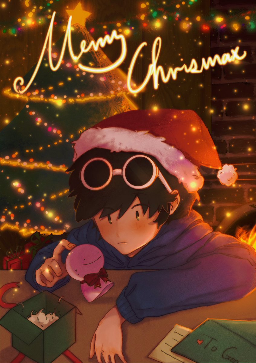 minkyyy41's tweet image. Oops I forgot to post it on Twitter.
Anyway hope you had a wonderful Christmas:)#Christmas #Merry Christmas #mcty #dream #georgenotfoundfanart #dreamnotfound #dreamnotfoundfanart