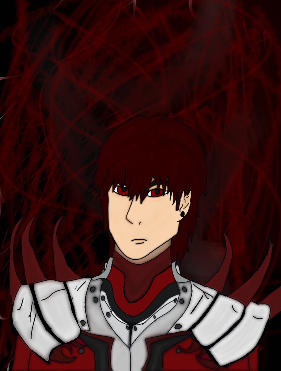 Kaze28059933's tweet photo. attempt at digitizing something i drew. any thoughts? one screw up made this piece worlds better than what it would have been. https://t.co/S5FysBJ6CI