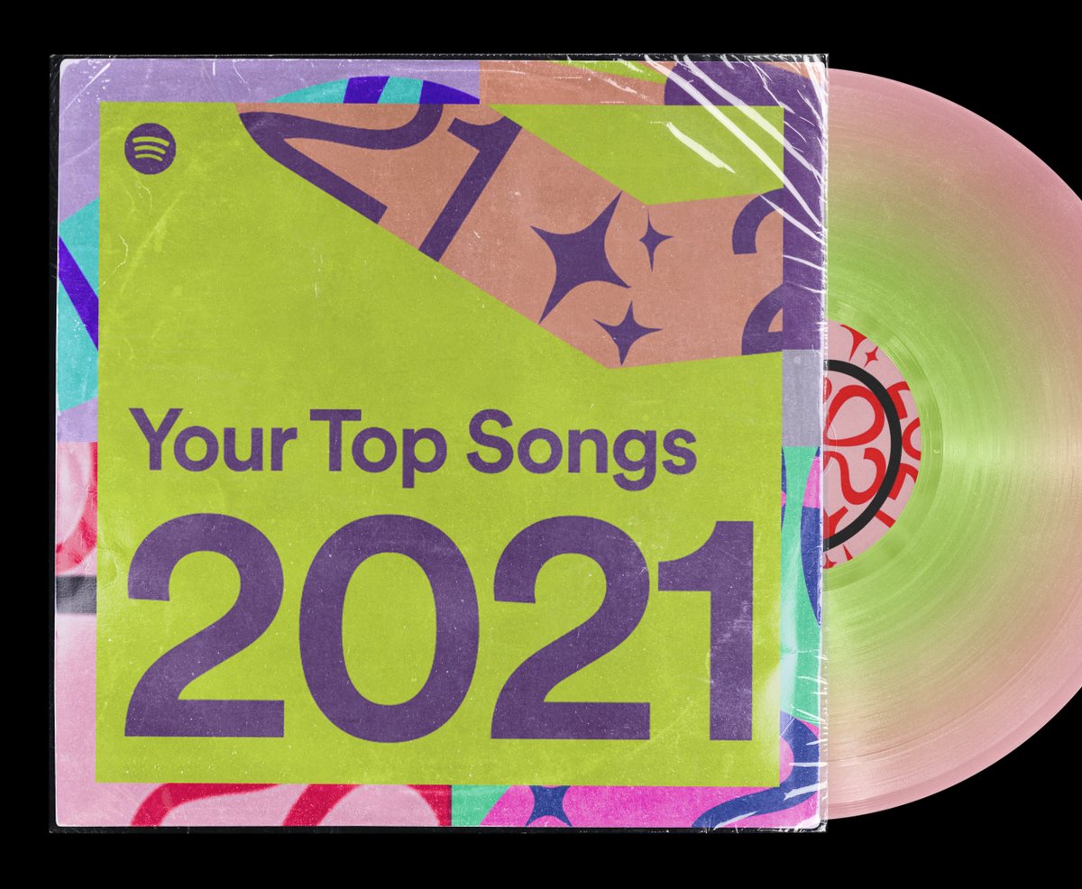 RT @laurentdelrey: a custom vinyl pressed for your 2021 spotify wrapped https://t.co/XmbVD8Bj04