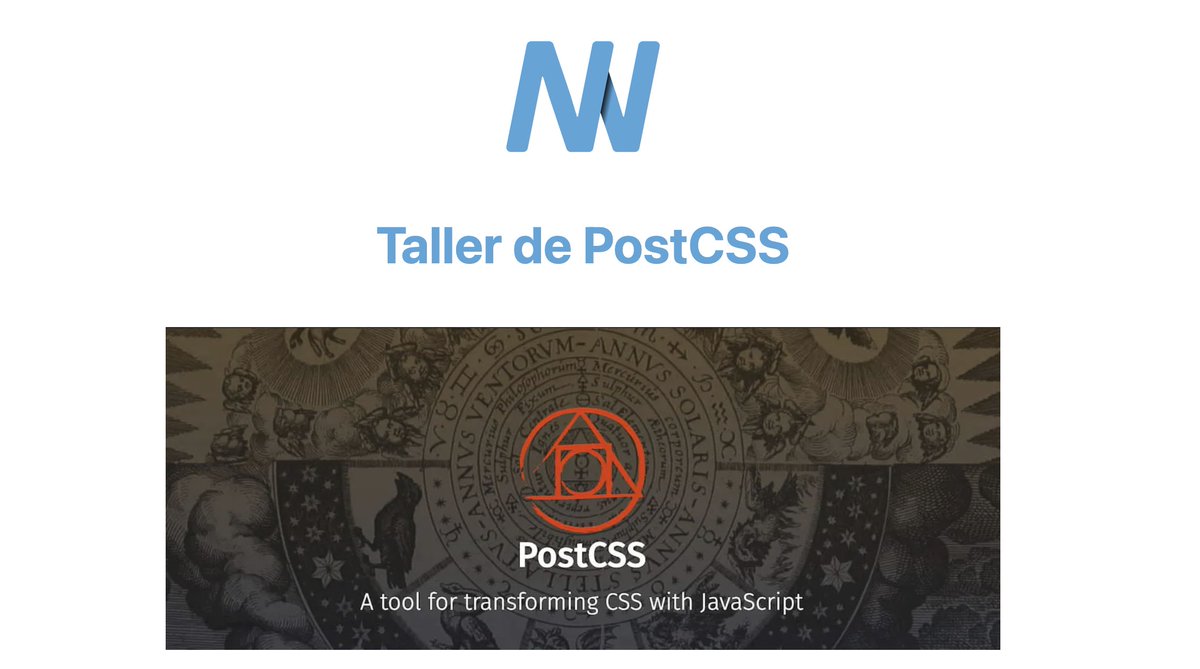 nucliweb's tweet image. 📣 Nueva edición del Taller de @PostCSS 😊
📅 4, 11 y 18 de febrero 2022
Preinscripciones e información 👉🏼 nucliweb.net/workshops/post…
#PostCSS #CSS #FrontEnd
