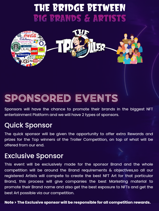 ShillerM00n's tweet photo. 🔊🔊Announcement🔊🔊

THE TROLLER NFT competition
💎10 Trillion coins Airdrop  
🎖1 BTC for the winner  
🎖$10K for second place
🎖$5K for third place   
 
Regis👉https:https://t.co/cwJqK7ZcT7
#trollercoin #trollerelon #NFTCommunity #NFTCompetition #nftcollector #nftopensea https://t.co/iFUUkG8NMi