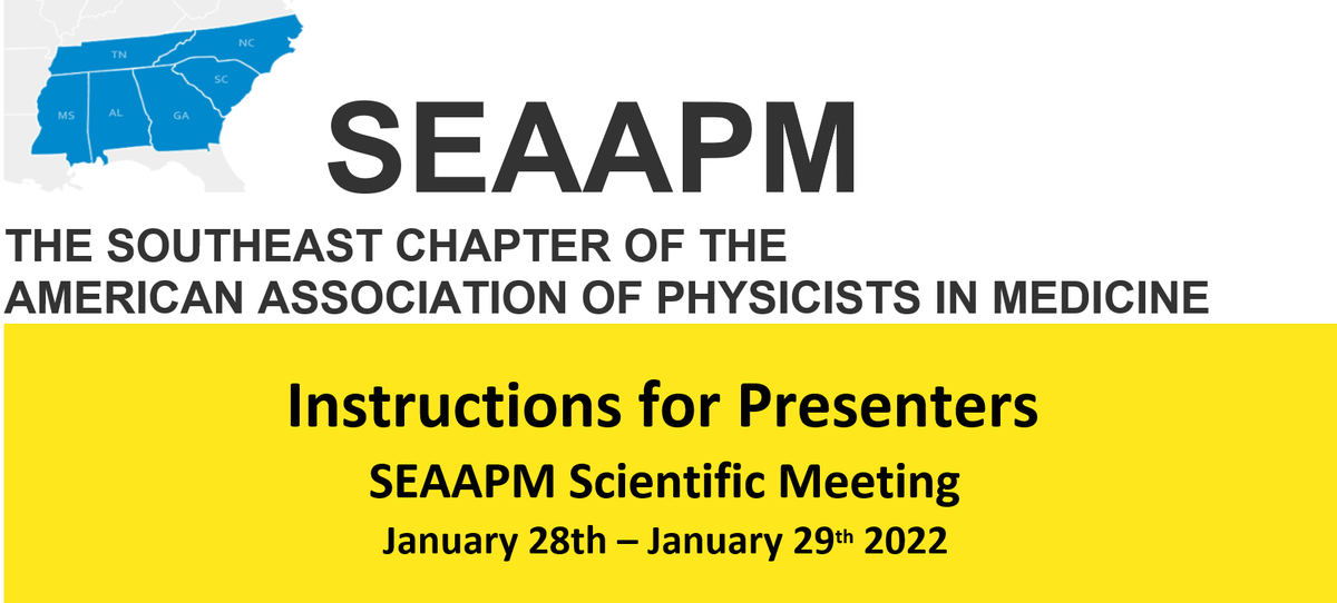 ConsultBoston's tweet photo. My abstract was accepted for presentation at #SEAAPM in the Scientific Meeting! See some of you in North Carolina in a month! #medicalphysics https://t.co/jBNUXowdJE