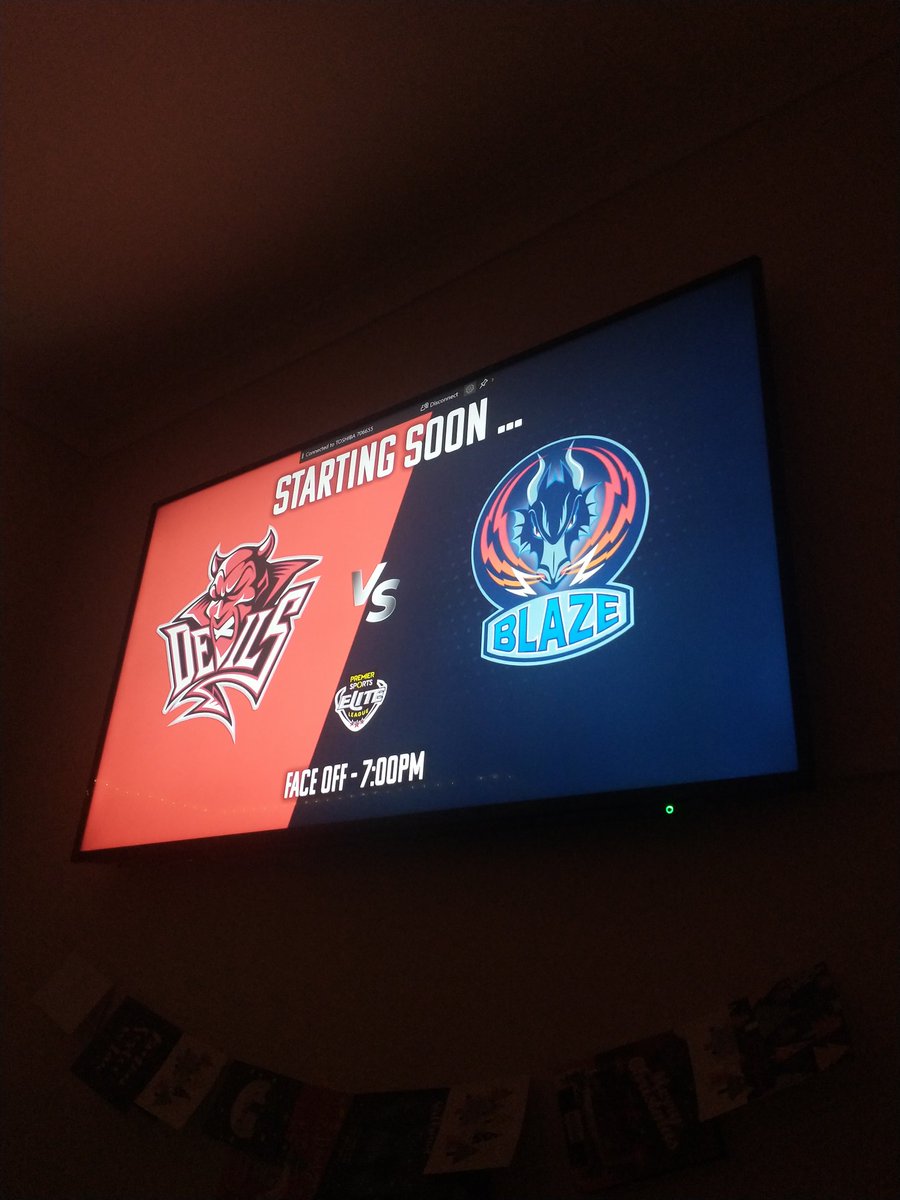 Carys_Ingram's tweet photo. Let's do this boys!! SHA LA LA LA LA LA LA COME ON DEVILS ๐
#DevilsAtHome https://t.co/31Wvduh5Sh