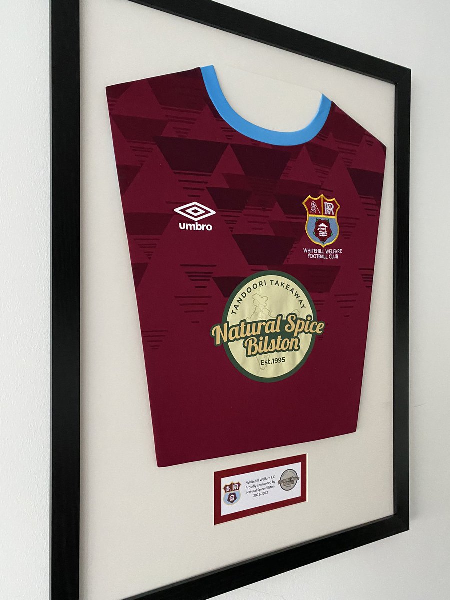 Fram3_it's tweet photo. Nice one to frame for @WhitehilWelfare 

If you’re looking for something nice to give to your sponsor as a thank you, we can help. 

#shirtframing https://t.co/BZ70kJdLRq