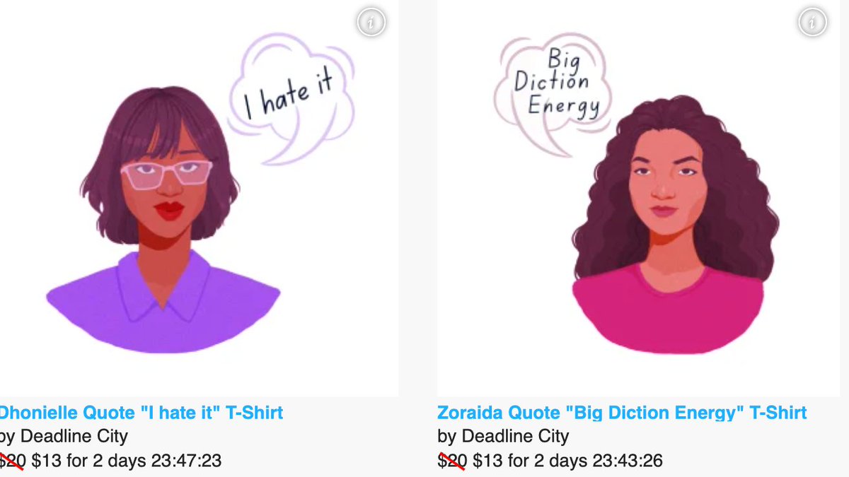 deadline_city's tweet photo. SURPRISE! The #DeadlineCity store is open early! Teepublic is having a 30% off sale, so go forth and shop! https://t.co/U8rm8T3IXD https://t.co/ymHcSk9RkN