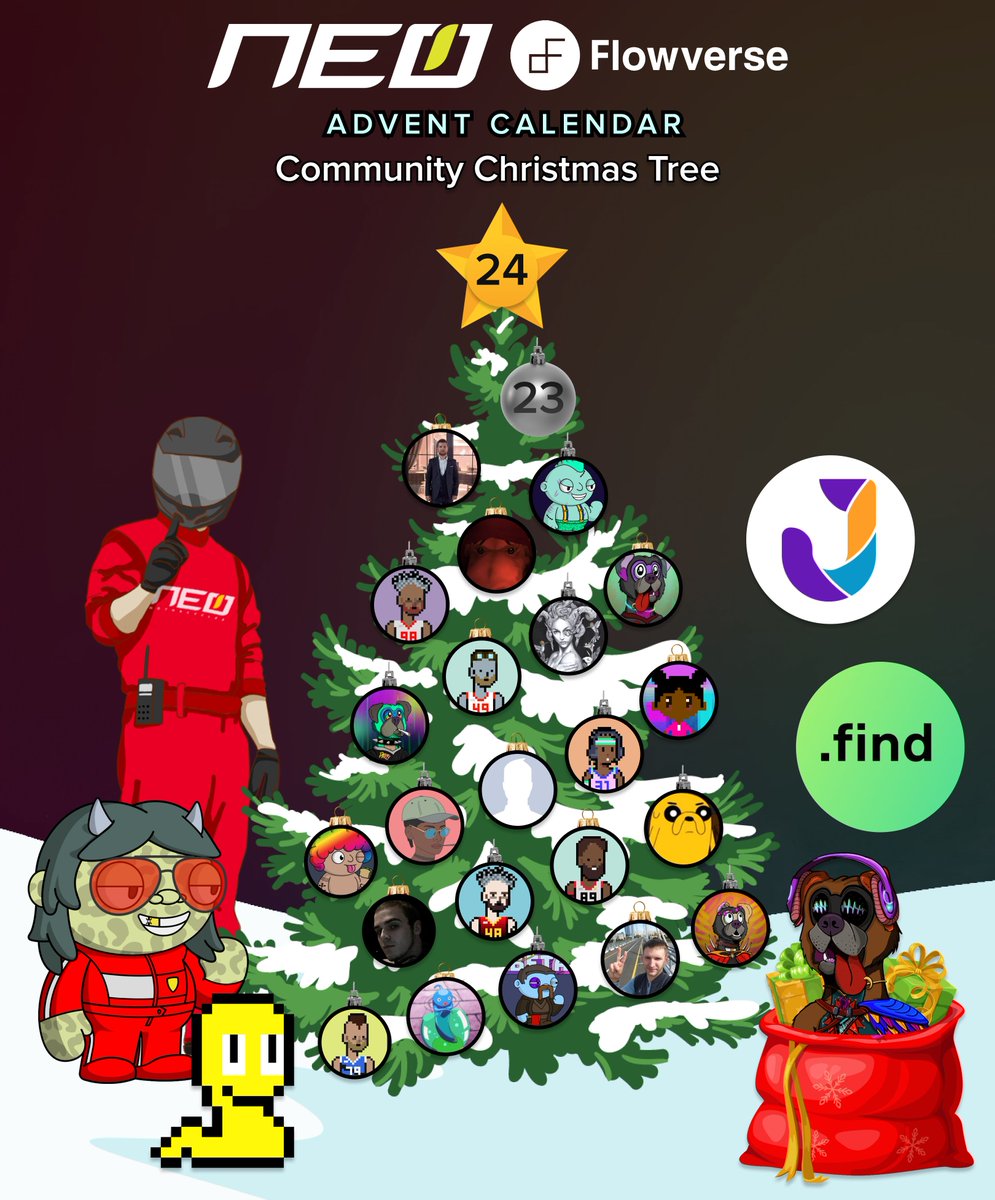 NeoCollectibles's tweet photo. Congrats to @sirintopcuuu for winning Day 22 of the Neo Advent Calendar!
They won $25 of FLOW and a place on the #NeoCharityTree
@flowverse_ @flow_blockchain #NFT #FLOW https://t.co/tKswitMJuG